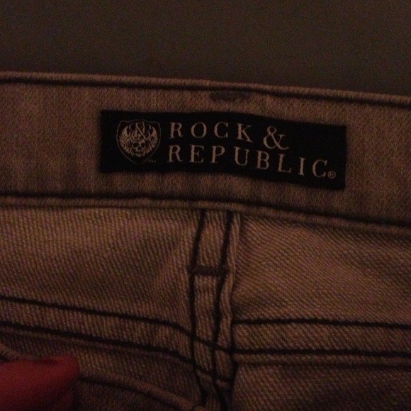 Rock & republic grey washed jeans - Picture 4 of 4