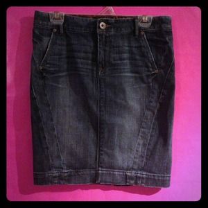 Express Denim Skirt