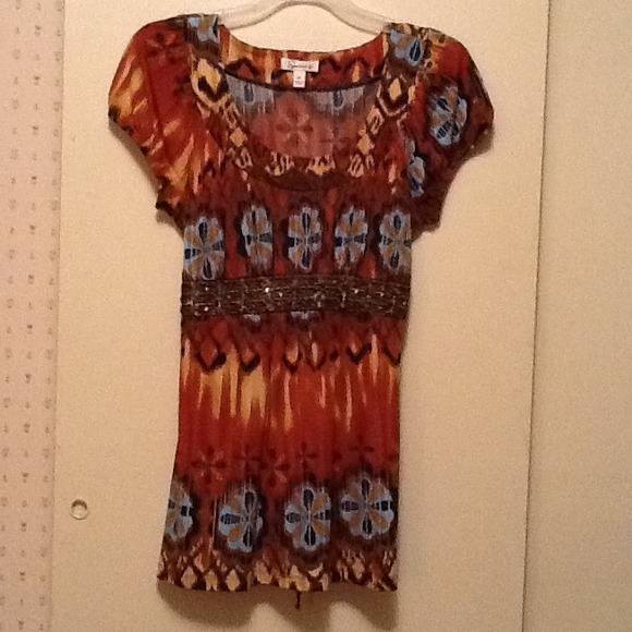 ✅✅SOLD✅✅ Speechless belted dressy blouse 👍👍👍