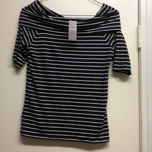 Ann Taylor Striped Shirt