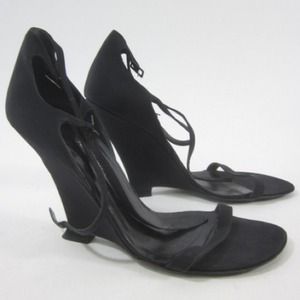 Yves Saint Laurent Shoes - 🎉🎊🎈HOST PICK🎉YSL Open toe wedges🎉🎊🎈 Yves Saint Laurent Shoes - 🎉🎊🎈HOST PICK🎉YSL Open toe wedges🎉🎊🎈