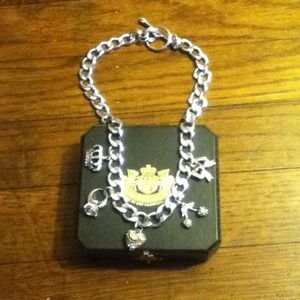 Juicy couture charm necklace