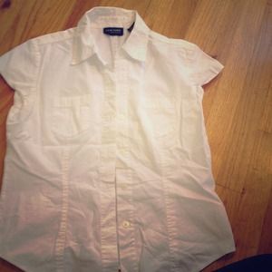 New York & Co.-White button down top