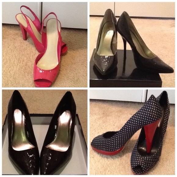 HEEL BUNDLE!!! 4 pairs!!!