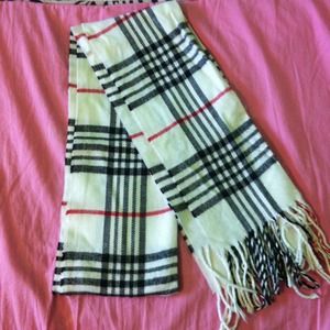 Inspired White Scarf