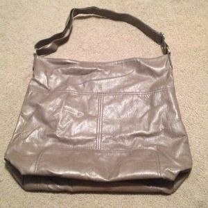 ✨RESERVED✨20% off H&M gray/taupe bag