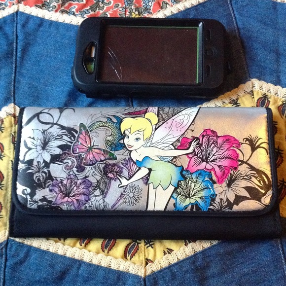Tinkerbell checkbook wallet