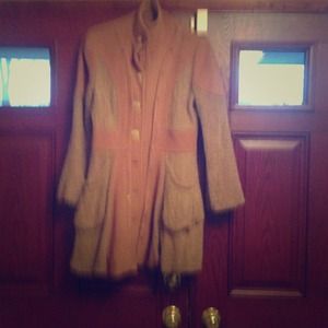 Alpaca looking short coat