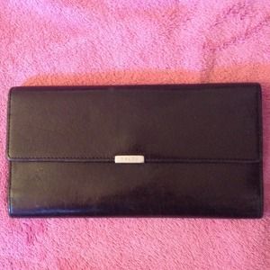 Coach Black Women's Leather Wallet