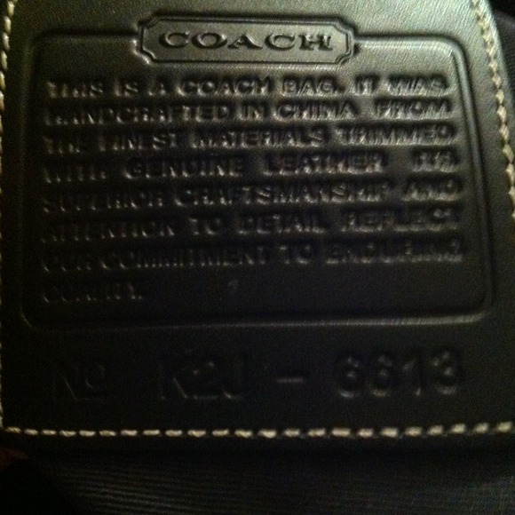 Coach backpack - Picture 3 of 4