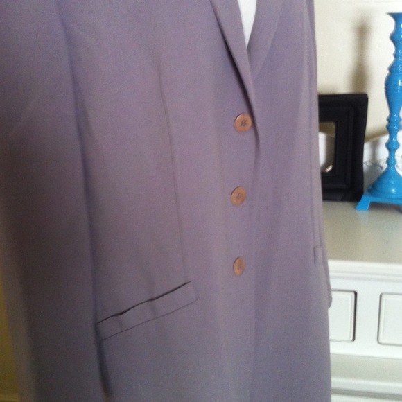 Vintage grey/lavender blazer L