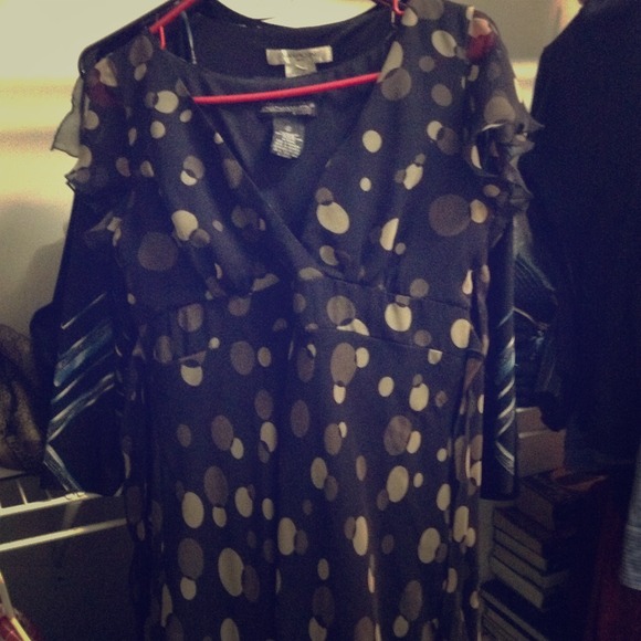 Johnathan Martin studio polka dot dress
