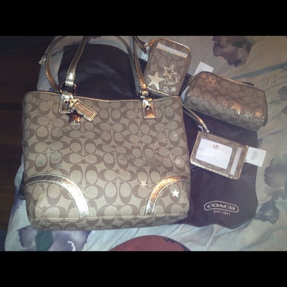 Coach Handbags - 💢SOLD💢New with tags COACH 5 piece set