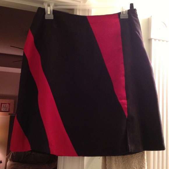Traded***Velour skirt.