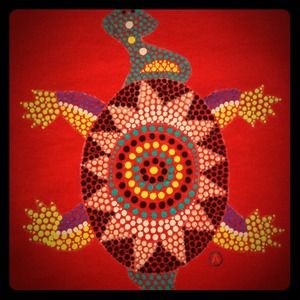 Hand-painted t-shirt