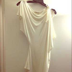 Off-the-Shoulder White Top