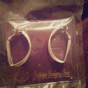 🚫*SOLD*🚫 Premier Designs Silver Earrings