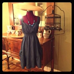 INC Cute Little Denim Dress