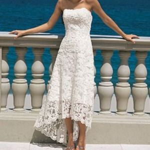 Wedding dress. Eloped- never actually worn