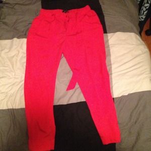 🚨RESERVED Red "hammertime" like pants