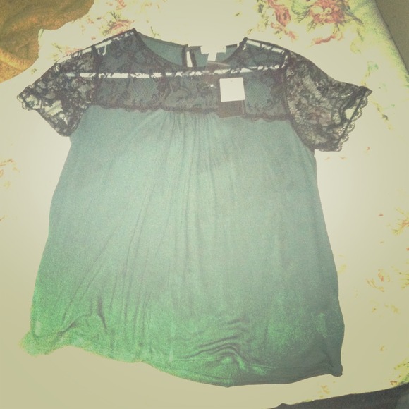 Cotton on lace top! For lcboutique!