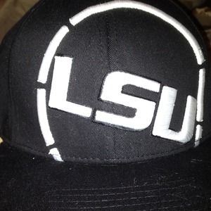 Black LSU Hat