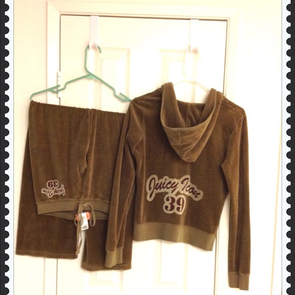 Juicy couture velour track suit