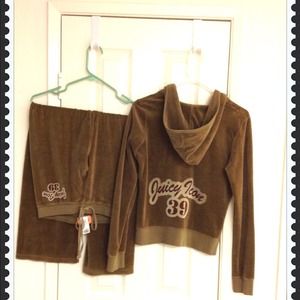 Juicy couture velour track suit
