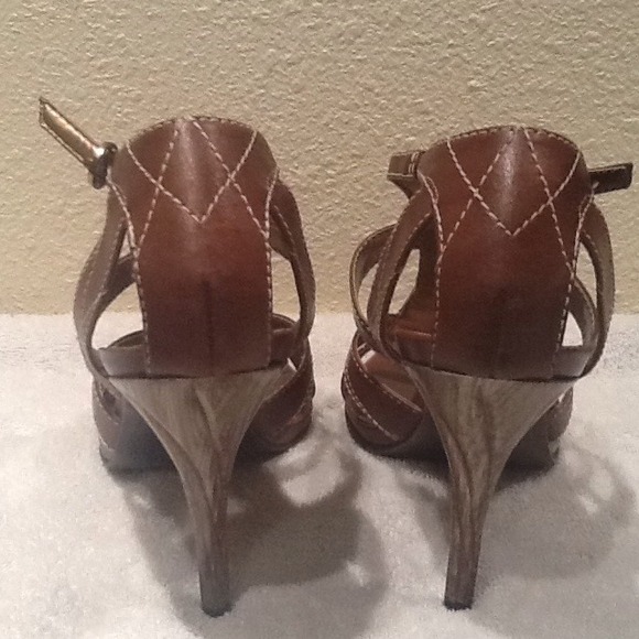 Coffee bean Carlos Santana shoes 10M - Picture 3 of 4