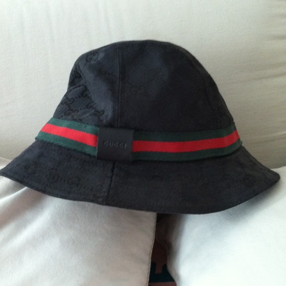 Authentic Gucci black hat