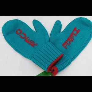 Reserved4 @chadaher Kate Spade 'OVER HERE' mittens