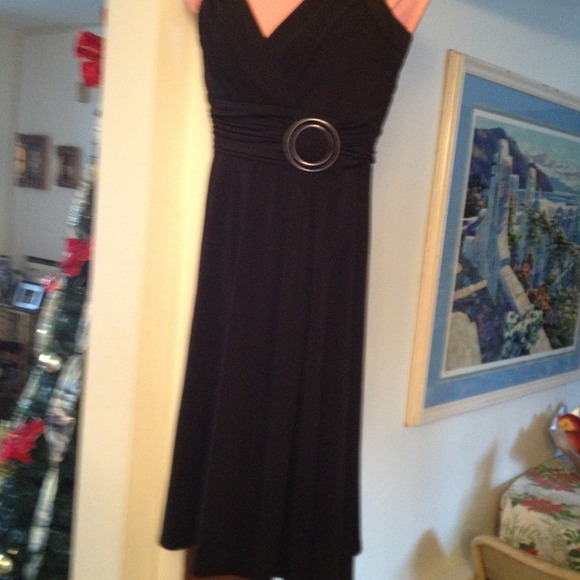 Nwt:::black cocktail dress..SOLD - Picture 2 of 4