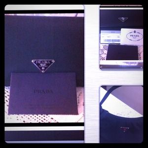 Authentic Prada purse and wallet bundle