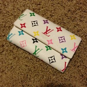 LV inspired wallet.