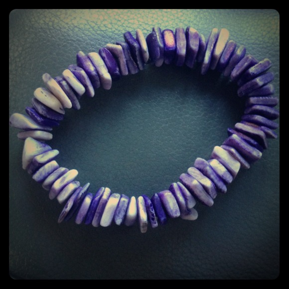 💜Purple stone bracelet💜