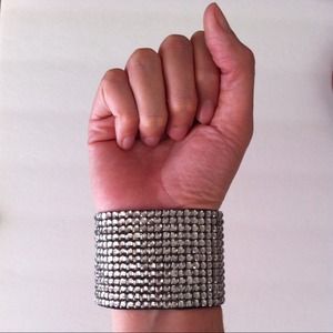❌SOLD❌Magnetic Snap Squared AB Crystal Bracelet
