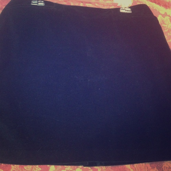 Clearance$$ Black corduroy skirt