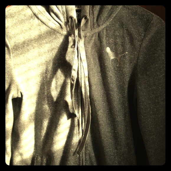 Pink sparkly hoodie