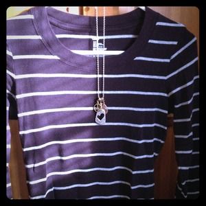 Gap sweater, Lia Sophia necklace