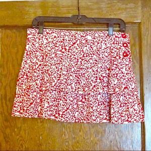 BCBGMaxAzria tiered mini skirt