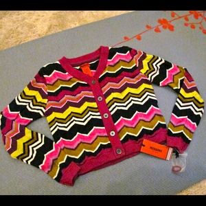 Missoni for Target girls' cardigan