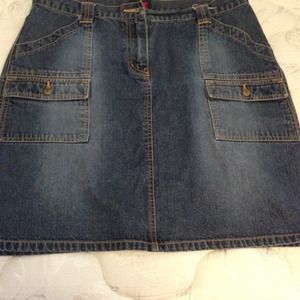 Denim skirt