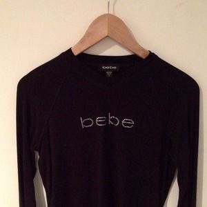 bebe long sleeve tshirt