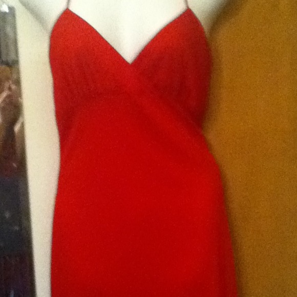 Red dress