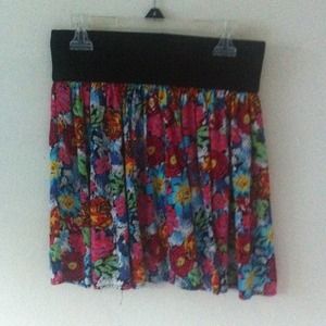 Floral skirt