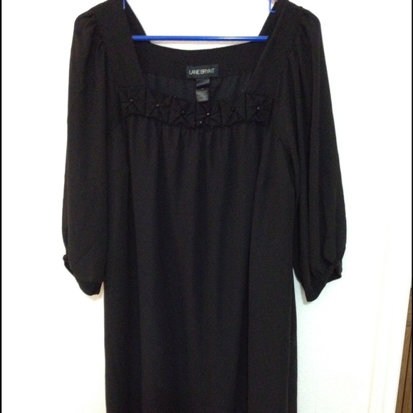 SOLD!  Lane Bryant Black Dress Size 16