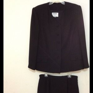 SOLD - Price Cut! Black Suit Size 16