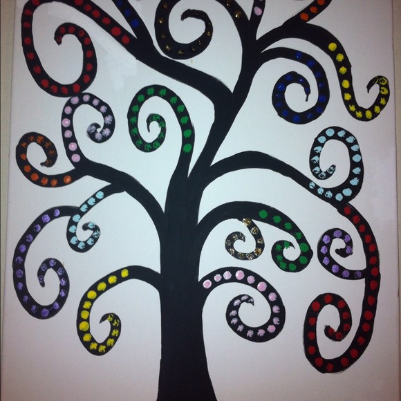 Tree painting