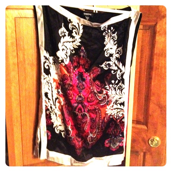 Bebe silk shirt