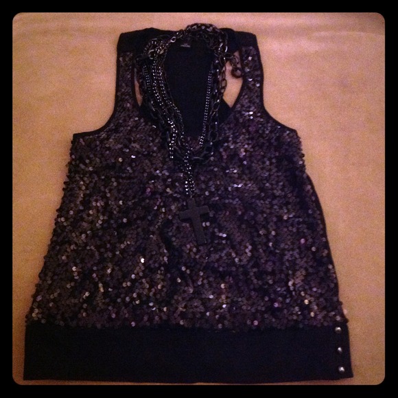 Forever 21 sequin top
